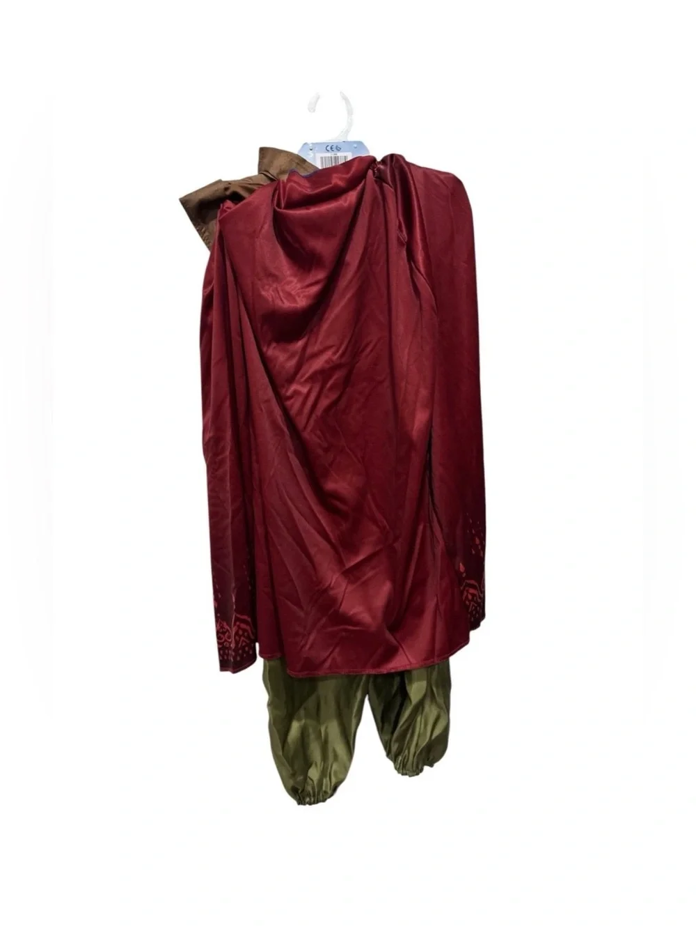 Girls Red Cape and Green Pants Fantasy Costume - Kids Costume